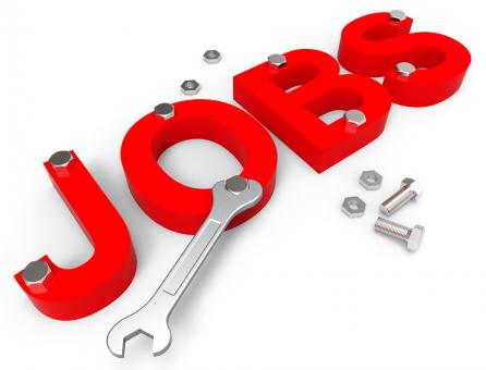 Free Stock Photo of Jobs Word Represents Hire Me And Career