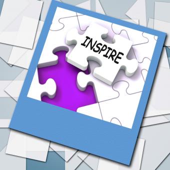 Free Stock Photo of Inspire Photo Shows Originality Innovation And Creativity On Web