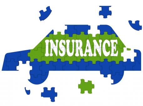 Free Stock Photo of Car Insurance Shows Protection Against Accident