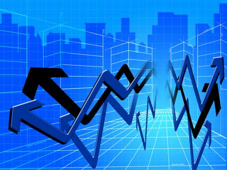 Free Stock Photo of Business Graph Means Infochart Diagram And Statistic