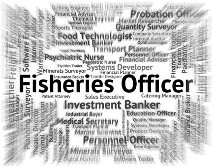 Free Stock Photo of Fisheries Officer Represents Fishery Career And Job