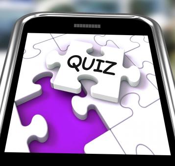 Free Stock Photo of Quiz Smartphone Means Online Exam Or Challenge Questions