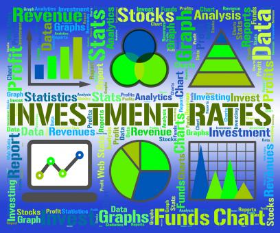 Free Stock Photo of Investment Rates Represents Invested Percent And Percentage