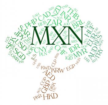 Free Stock Photo of Mxn Currency Means Mexican Pesos And Forex