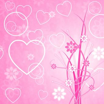 Free Stock Photo of Pink Background Means Valentines Day And Abstract