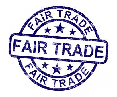 Free Stock Photo of Fair Trade Stamp Shows Ethical Produce