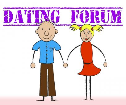 Free Stock Photo of Dating Forum Shows Group Discussion And Sweethearts