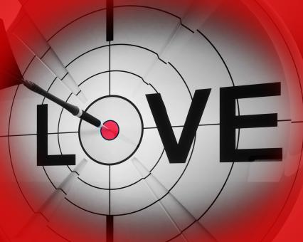 Free Stock Photo of Love Shows Heart And Romance For Valentines