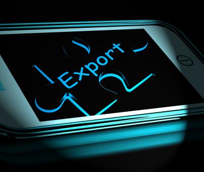 Free Stock Photo of Export Smartphone Displays Ship Overseas And Sell Abroad