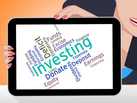 Free Stock Photo of Investing Word Indicates Return On Investment And Growth