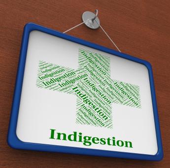 Free Stock Photo of Indigestion Word Indicates Poor Health And Affliction