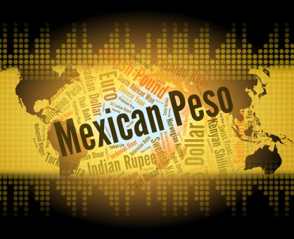 Free Stock Photo of Mexican Peso Represents Worldwide Trading And Coinage
