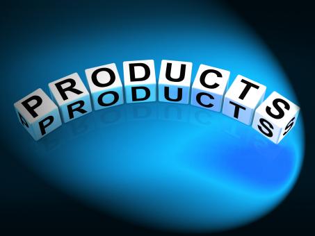 Free Stock Photo of Products Dice Show Goods in Production to Buy or Sell