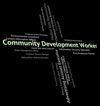 Free Stock Photo of Community Development Worker Represents Working Woman And Advanc