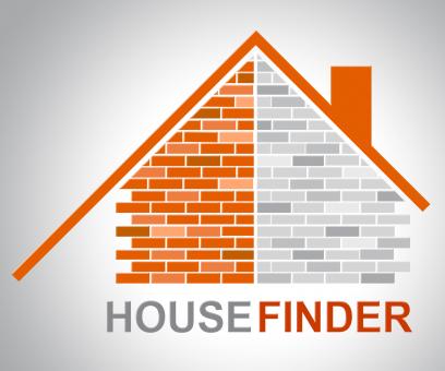 Free Stock Photo of House Finder Shows Finders Home And Found