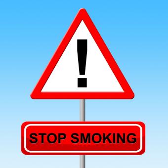 Free Stock Photo of Stop Smoking Indicates Lung Cancer And Habit