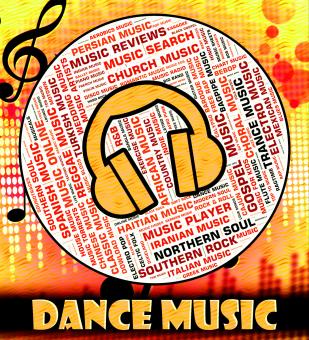 Free Stock Photo of Dance Music Indicates Sound Track And Acoustic