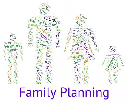 Free Stock Photo of Family Planning Represents Blood Relation And Children