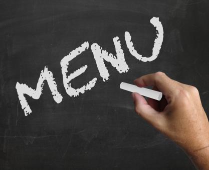 Free Stock Photo of Menu Board Indicates Restaurant Ordering 3d Illustration