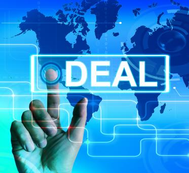 Free Stock Photo of Deal Map Displays Worldwide or International Agreement