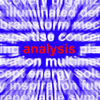 Free Stock Photo of Analysis Word Showing Checking Probing And Examining