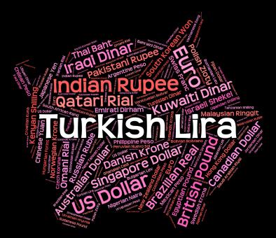 Free Stock Photo of Turkish Lira Indicates Forex Trading And Broker