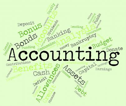 Free Stock Photo of Accounting Words Indicates Balancing The Books And Accountant