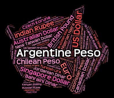 Free Stock Photo of Argentine Peso Represents Foreign Exchange And Argentina