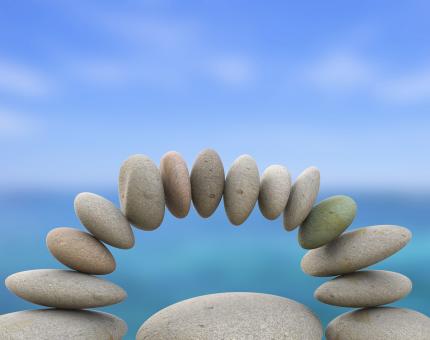 Free Stock Photo of Spa Stones Represents Perfect Balance And Balanced