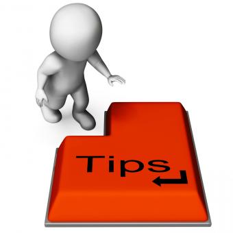 Free Stock Photo of Tips Key Means Online Guidance And Suggestions