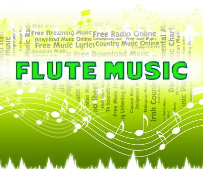 Free Stock Photo of Flute Music Indicates Sound Track And Flautists
