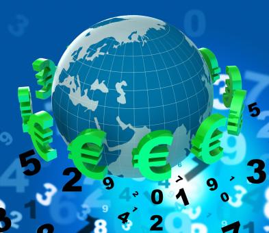 Free Stock Photo of Forex Euros Means Currency Exchange And European
