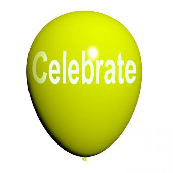 Free Stock Photo of Celebrate Balloon Means Events Parties and Celebrations