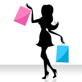 Free Stock Photo of Woman Shopping Means Commercial Activity And Adult