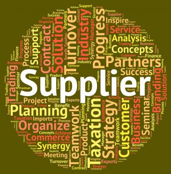 Free Stock Photo of Supplier Word Indicates Wholesale Supply And Wordclouds