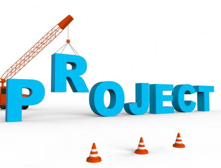Free Stock Photo of Build Project Indicates Building Scheme And Tasks 3d Rendering