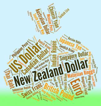 Free Stock Photo of New Zealand Dollar Indicates Foreign Exchange And Currencies
