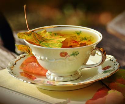 Free Stock Photo of Tea with Leave