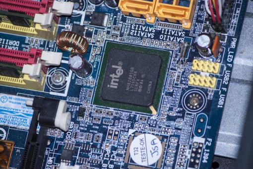 Free Stock Photo of PC Circuit Board