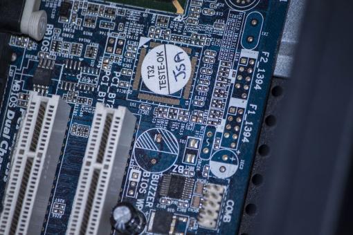 Free Stock Photo of Computer Circuit Board
