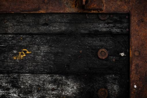 Free Stock Photo of Rotting Wooden Frame
