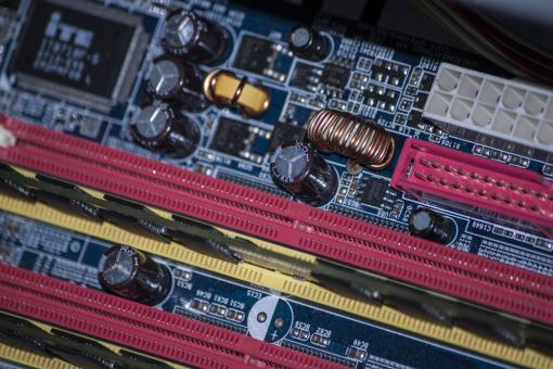 Free Stock Photo of Digital Circuit Board