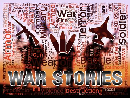 Free Stock Photo of War Stories Means Military Action Anecdotes And Fiction