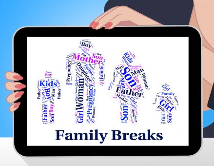 Free Stock Photo of Family Breaks Shows Go On Leave And Families