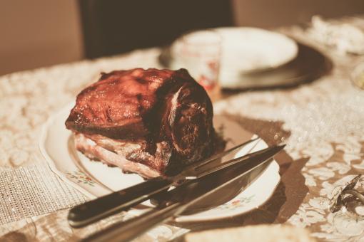 Free Stock Photo of Smoked Pork