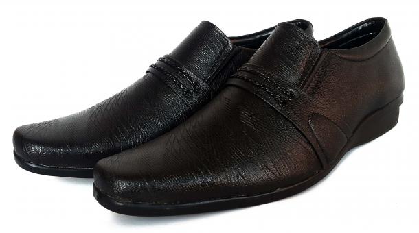 Free Stock Photo of Dark Brown Male Leather Shoes