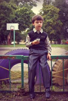 Free Stock Photo of Schoolboy