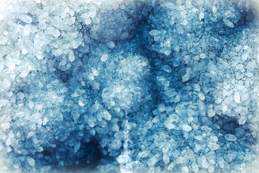 Free Stock Photo of Blue Crystal Surface