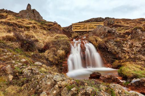 Free Stock Photo of Lucifer Bridge Falls