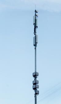 Free Stock Photo of Base station - Tower in the sky